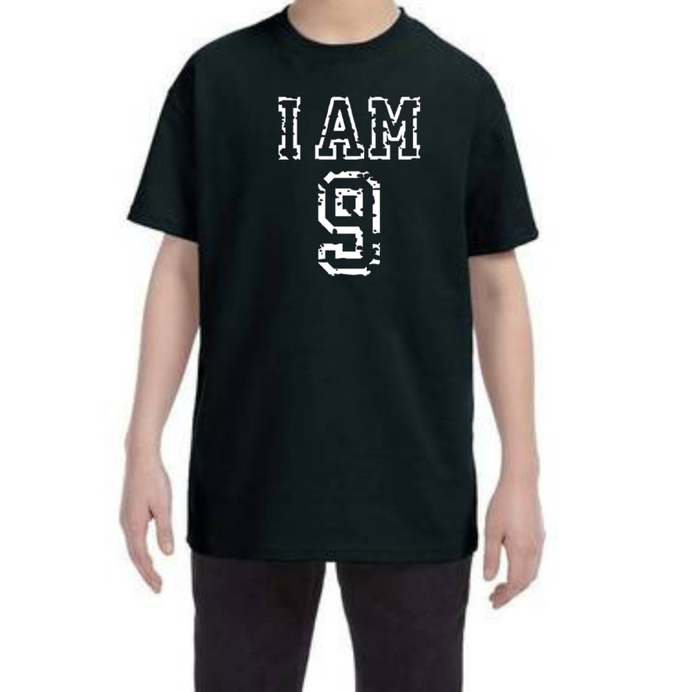 I am 9 Boy's T-shirt 9th Birthday